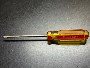 Vintage Stanley 65-321 Red/Yellow Philips Screwdriver Made in USA - Picture 1 of 3