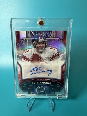Eli Manning, 2024 Topps Resurgence Signatures - Cert Auto Issue #RS-ELI. Giants. - Image 1 of 4