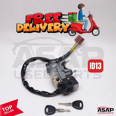 🐔 INTERRUPTOR DE ENCENDIDO CILINDRO DE BLOQUEO CON 2 LLAVES ID13 EN HONDA ACUERDO 1998-2002 🐔 Foto 1 de 4