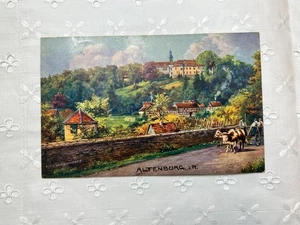 Altenburg i.H alte Postkarte 1912 postalisch gelaufen Lanzendorf - Bild 1 von 2