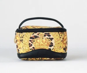 Mini bolso tocador barroco Gianni Versace leopardo - Imagen 1 de 13