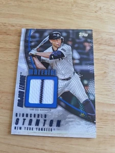 2025 Topps Serie 2 Giancarlo Stanton/150 Material de Grandes Ligas MLM2-GS Yankees - Imagen 1 de 2