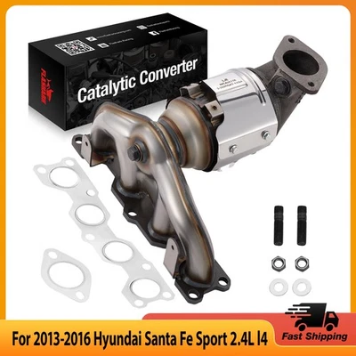 Catalytic Converter Kit Direct-Fit for Kia Sorento / Hyundai Santa Fe  2013-2016 - Image 1 of 4