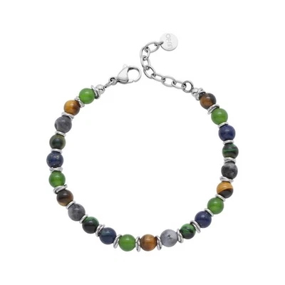 LIU JO BRACCIALE UOMO IN ACCIAIO MLJ645  NUOVO - Imagen 1 de 2