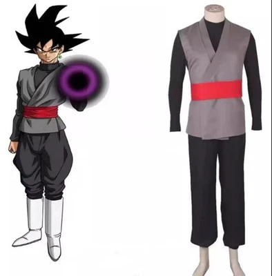 Zamasu Halloween Kakarotto Cosplay Anime Disfraz Set Son Goku Negro Super Saiyajin Foto 1 de 4