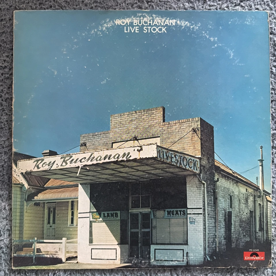 Roy Buchanan - Live Stock LP (Polydor PD 6048) All Disc Pressing 1975 Blues Rock Foto 1 de 4