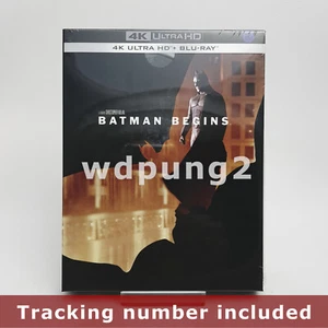 Batman Begins - 4K UHD + BLU-RAY Steelbook Full Slip Case Limited Edition - Picture 1 of 7