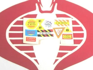 EXO Squad Weapon Wolf Bronski MIDIEVAL KNIGHT E-Frame Sticker Sheet 1995 - Picture 1 of 1