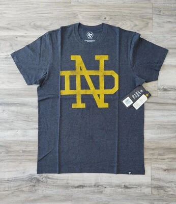 Notre Dame '47 Marca Hombre Camiseta Mediana Lucha Irlandesa Manga Corta Retro  Foto 1 de 4