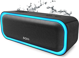 Doss Soundbox Pro Bluetooth Lautsprecher mit 20W Stereo Sound, aktiver Extra Bass, IP