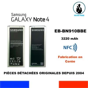 BATTERIE ORIGINE SAMSUNG EB-BN910BBE GALAXY NOTE 4 SM-N910 SERIE 3220mAh NFC OEM - Zdjęcie 1 z 7