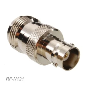 Adapter koncentryczny RF typu N żeński na żeński BNC, kable online RF-N121 - Zdjęcie 1 z 3