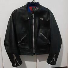 Lewis Leathers 1970's Vintage Leather Jacket 38 Black Auth Men Used from Japan