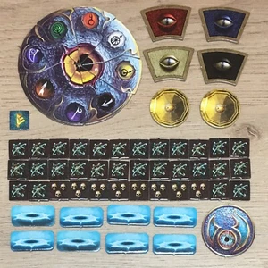 Juego completo de fichas/contadores de Warhammer Quest Silver Tower - Imagen 1 de 1