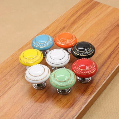 Möbelknopf Möbelgriffe Tür Schrankgriff Keramik Schubladengriffe Möbelknäufe - Bild 1 von 4