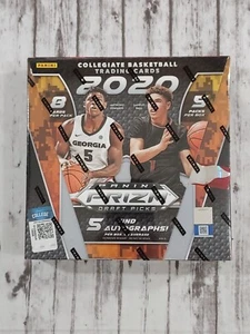 Carta da gioco 2020 Prizm Draft Picks basket scatola hobby 5 autografi - Foto 1 di 2