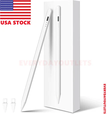 For Apple Stylus Pencil iPad 10/9/8/7/6th Gen Air 5/4/3 iPad Pro 2018-2022 Pen - Image 1 of 4