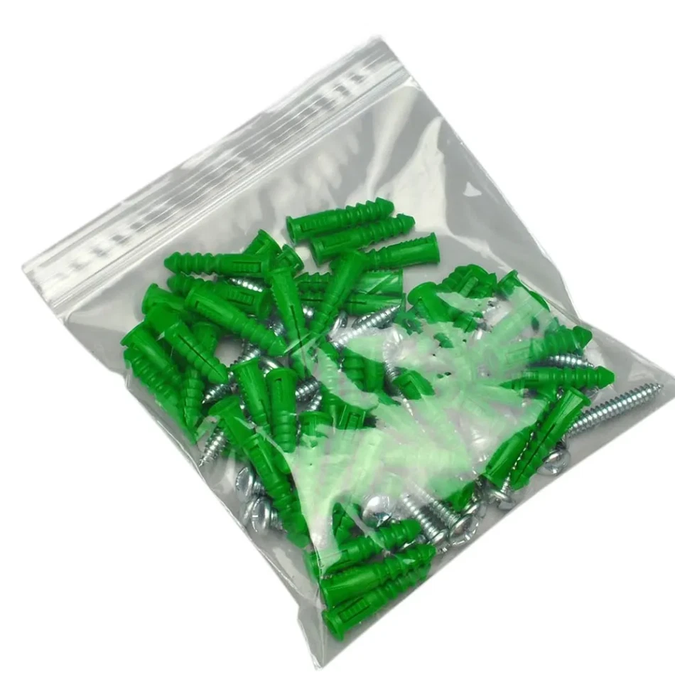 F41215K Zipper Seal Top Bag - 15"L x 12"W, 4 mil LDPE, Clear (Carton of 500) - Image 1 of 1