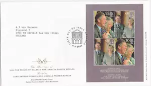 England GB FDC 2005 / block 24 - Royal Wedding Charles and Camilla - Picture 1 of 1