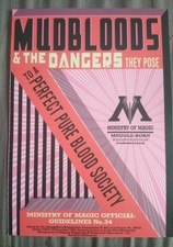 Harry Potter Geek Gear July 2020 A4 Poster Mudbloods