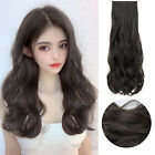Easy Wear Hairpiece Women Fluffy Natural Long Curly Hair Extension for High