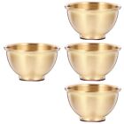  4pcs Brass Offering Bowl Holy Water Cup Buddha Worship Cup Tibetan Buddhist