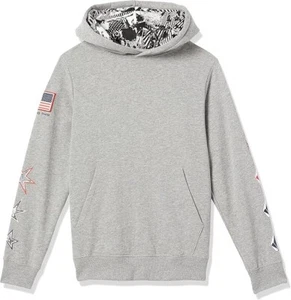 Volcom Boys' Usst Iconic Stone Pullover Hooded Fleece Large - Picture 1 of 19