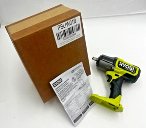 NUEVO RYOBI PBLIW01B ONE+ HP 18V sin escobillas 4 modos 1/2" alto par llave de impacto - Imagen 1 de 4