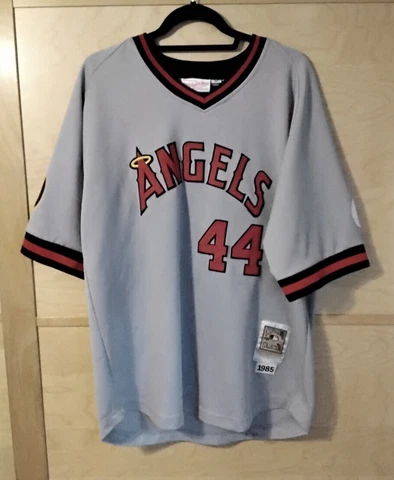 REGGIE JACKSON California Angels - 1985 Mitchell & Ness Jersey =EXC+ SIZE 50= Cover