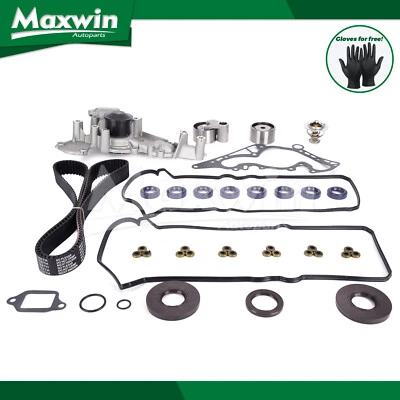 Timing Belt Kit Water Pump Thermostat Valve Cover Gasket Fit Lexus GS430 LS430 - Image 1 of 4