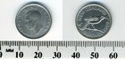 New Zealand 1940 - 6 Pence Silver Coin - King George Vi