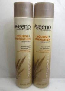 AVEENO ACTIVE NATURALS NOURISH + STRENGHTHEN CONDITIONER 10.5 OZ - LOT OF 2 - Picture 1 of 3