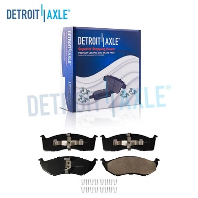 Front Ceramic Brake Pads for 1996 - 1999 2000 Dodge Grand Caravan Grand Voyager - Image 1 of 4