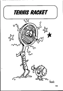 What Am I? TENNIS RACKET Hedbanz Game cards (you pick) singles Free Ship - Picture 1 of 1