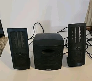 Monsoon Flat Panel 2.1 PC / Computer Multimedia Planar Speaker System - Picture 1 of 7