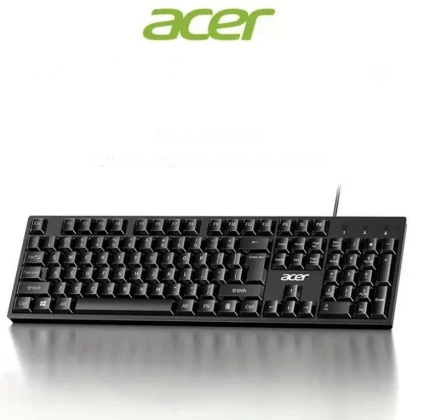 Tastiera Acer,utilizzabile Per Lavoro E Gaming,Cablata,alta Qualità - Immagine 1 di 4