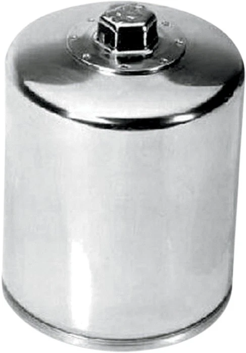 K&N Engineering Oil Filter KN-171C Chrome Harley Davidson/Buell - Image 1 of 1