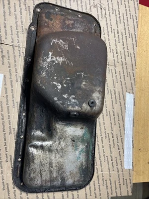 Original Big Block Mopar 187 cárter de aceite Chrysler Dodge Plymouth 383-440 OEM Foto 1 de 4