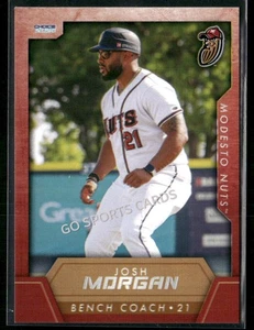 2025 Modesto Nuts Josh Morgan CO Seattle Mariners Minor League - Picture 1 of 1