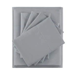 Side Storage Pockets Ultra Soft Wrinkle Free Microfiber Bed Sheet Set Bedding... - Picture 1 of 7