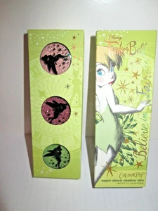 Colourpop Disney Tinker Bell BELIEVE IN FAIRIES Super Shock Eyeshadow Trio BNIB - Picture 1 of 3