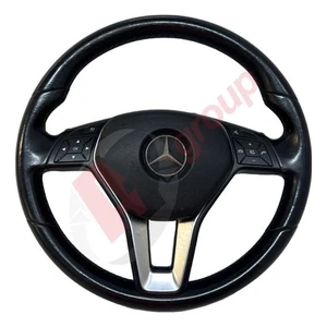 MERCEDES A CLASS SE W176 LEATHER STEERING WHEEL PADDLE SHIFT 12-15 - Picture 1 of 16