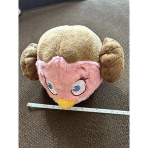 Angry Birds Star Wars Princess Leah Bird Plush Stuffed Animal Pre Owned - Picture 1 of 8