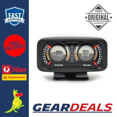 Land Meter Gauge 4x4 Inclinometer Pitching Rolling Meter 4WD Offroad 4x4 Gauges - Image 1 of 4