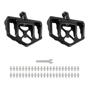 L&R Foot Pegs Floorboard Set for Harley Davidson Iron 883 1200 Sportster XL - Picture 1 of 20
