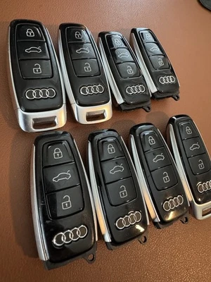 Lot Of 8 OEM AUDI A4 A7 Q7 Q8 SMART KEY REMOTE FOB IYZ-AK2 4N0.959.754.K - RARE - Image 1 of 4