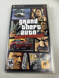 Grand Theft Auto GTA Liberty City Stories PSP  sony playstation (t14) - Picture 1 of 3