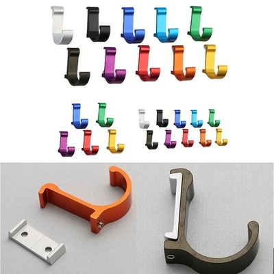 Aluminum Towel Hanger Hook Solid and Thick Space Aluminum Construction - Image 1 of 4