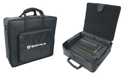 Rockville MBP2220 22"x20" Pro Mixer Bag, Thick Foam+Semi-Hard+6 Padded Dividers - Image 1 of 4