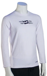 Billabong Boy's Amphibious LS Surf Shirt - White - New - Picture 1 of 1